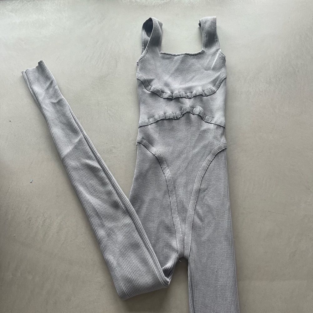 Ribbed jumpsuit